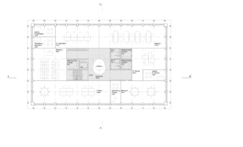 Wettbewerb Camion Grundriss 2 OG
