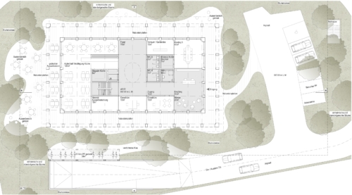 Wettbewerb Camion Grundriss EG